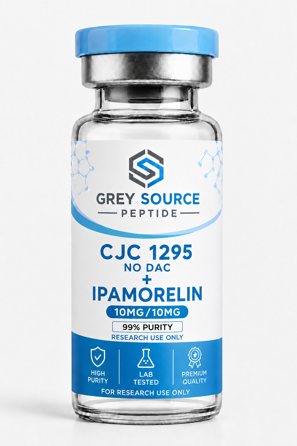 CJC 1295 no dac + Ipamorelin 5mg/5mg